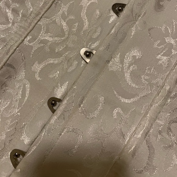White lace up corset, size small - Picture 2 of 4